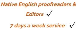 proofreading services.