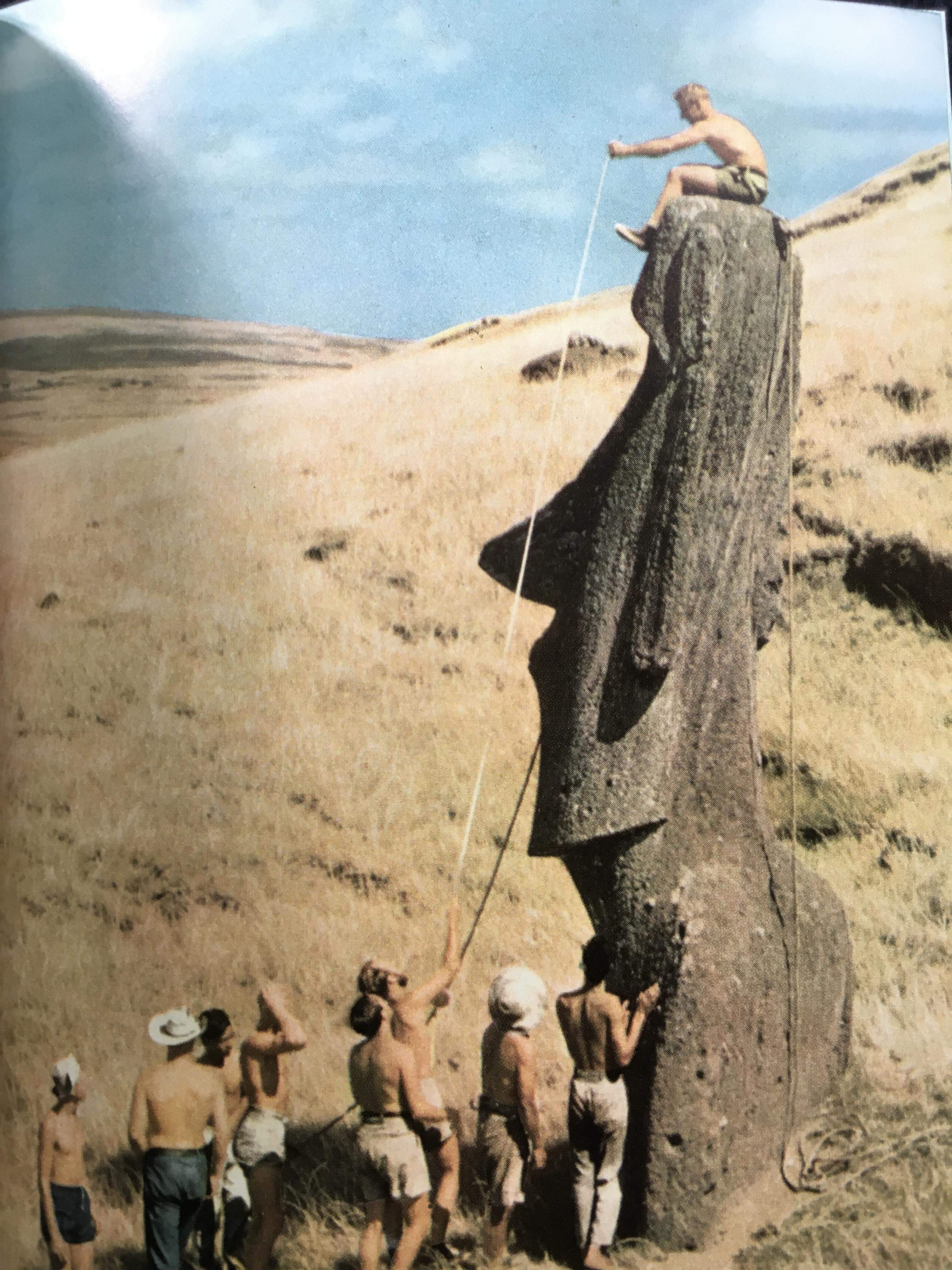 AKU- AKU The Secrets of Easter Island by Thor Heyerdahl