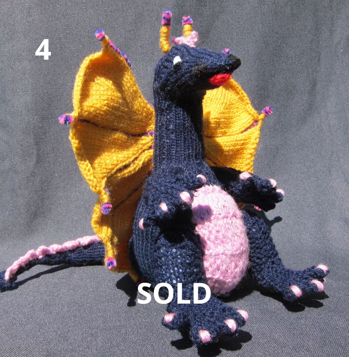 Knitted Magic Dragon