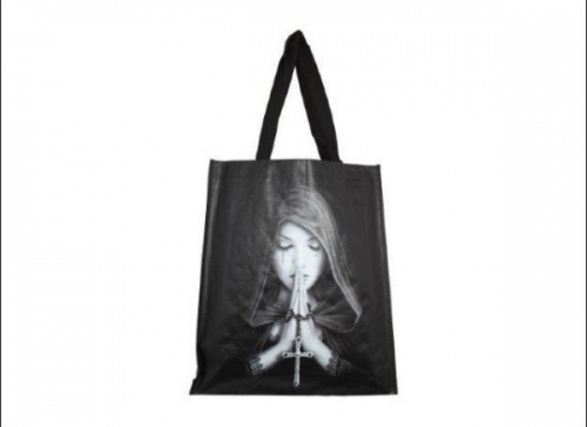Shopping Bag - Gothic prayer bag (Anne Stokes)