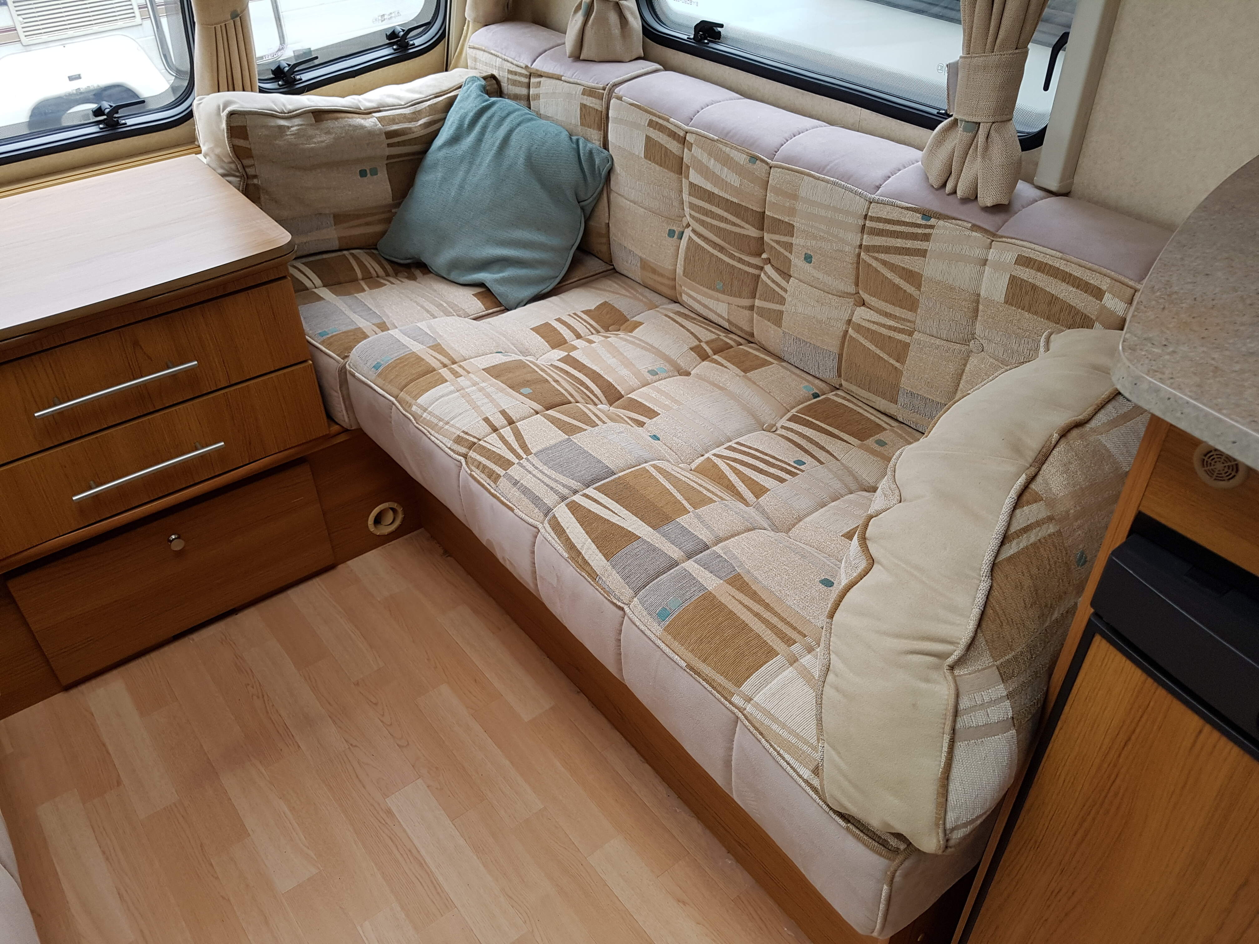 NOW SOLD 2009 Bailey Pageant Burgundy 4 Berth Fixed Bed Caravan