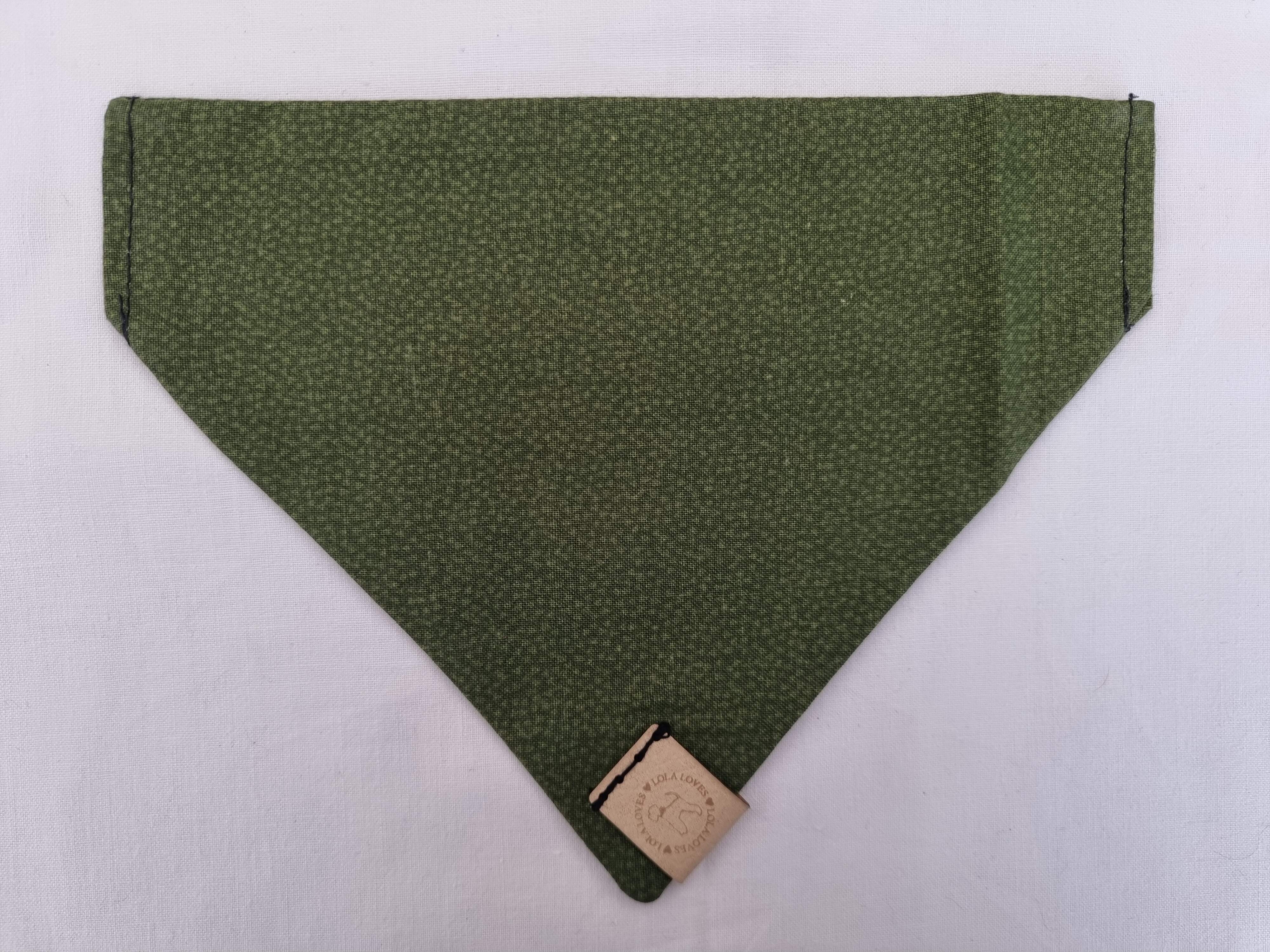 Olive Green Collar Bandana