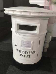 wedding pillar box hire