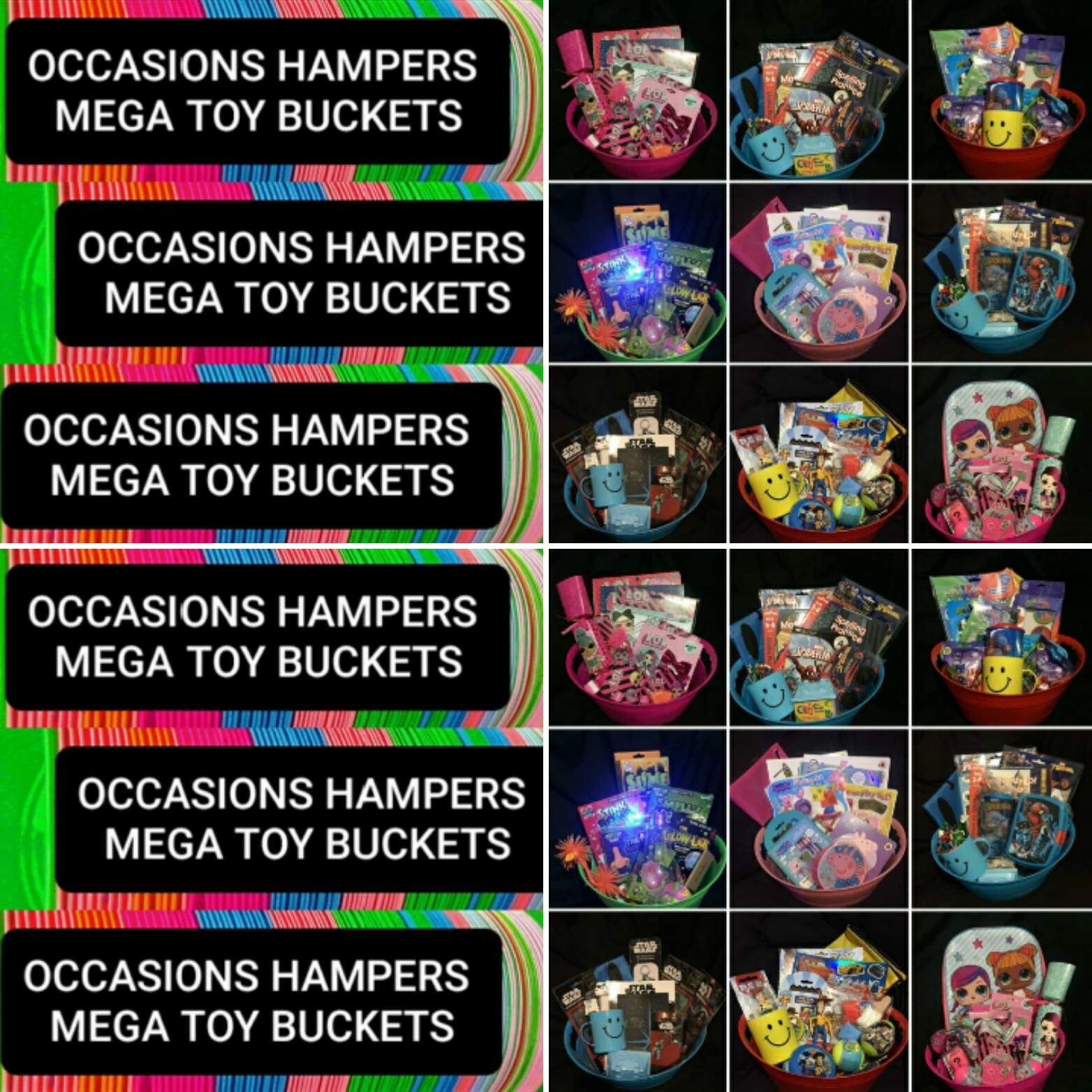 Mega Toy Bucket Star Wars