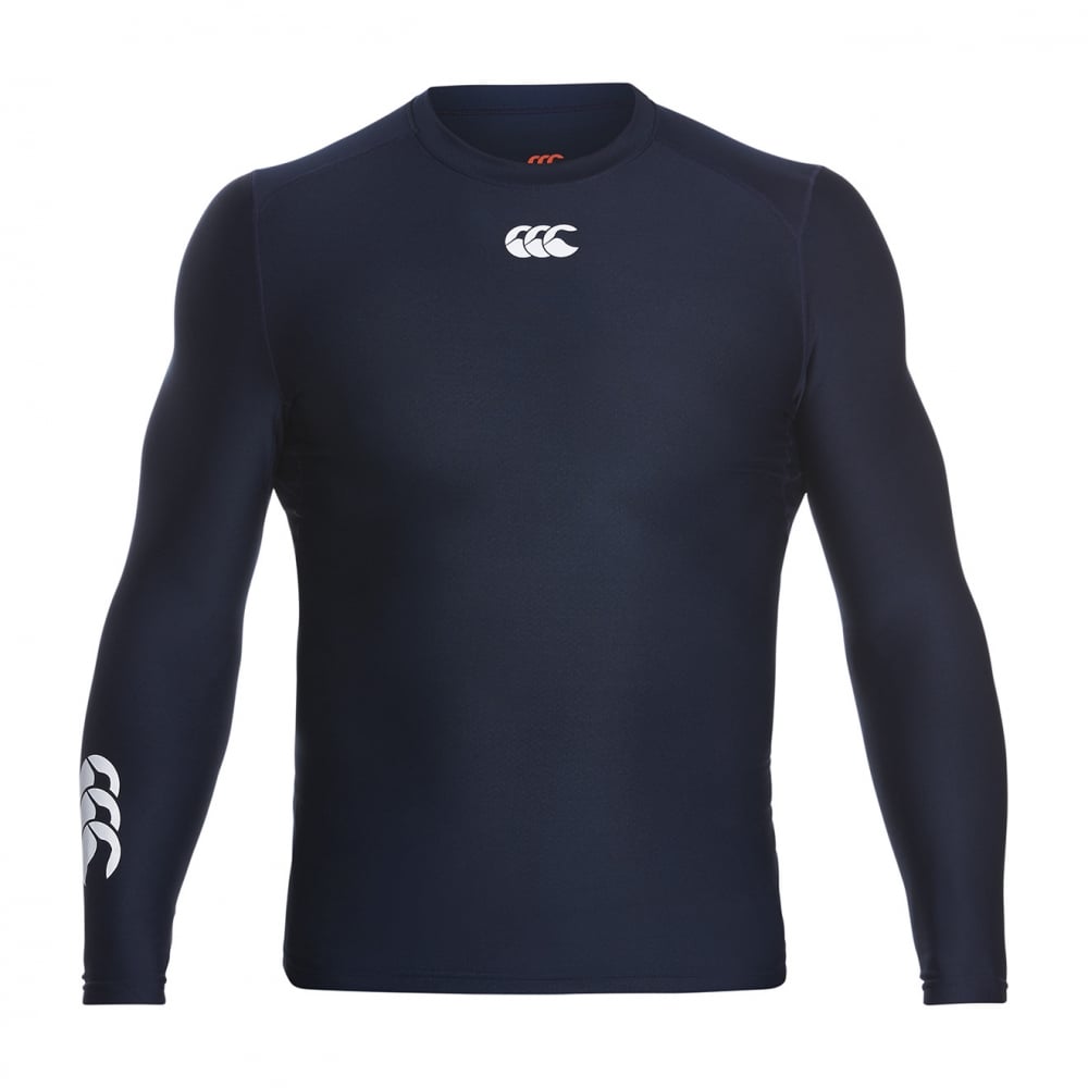 CANTERBURY BASELAYER Rugby-Football - COLD Black 989- LONG SLEEVE Reduce Price £19.99