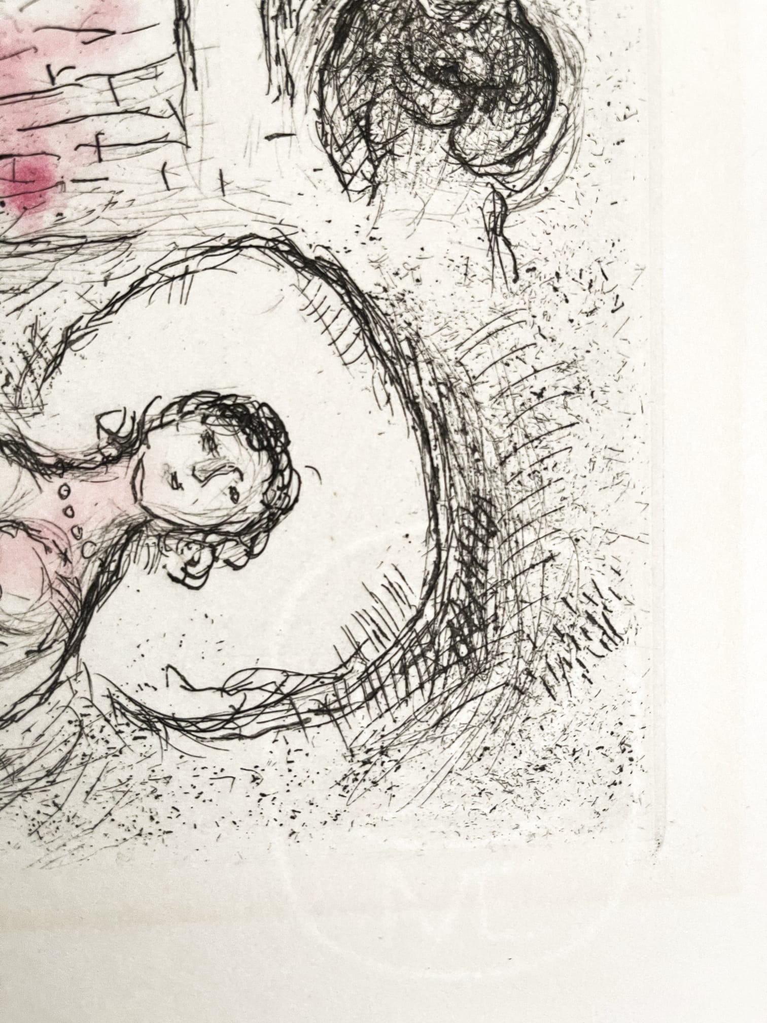 Marc Chagall - Ce lui qui dit les choses sans rien dire (Plate 10)