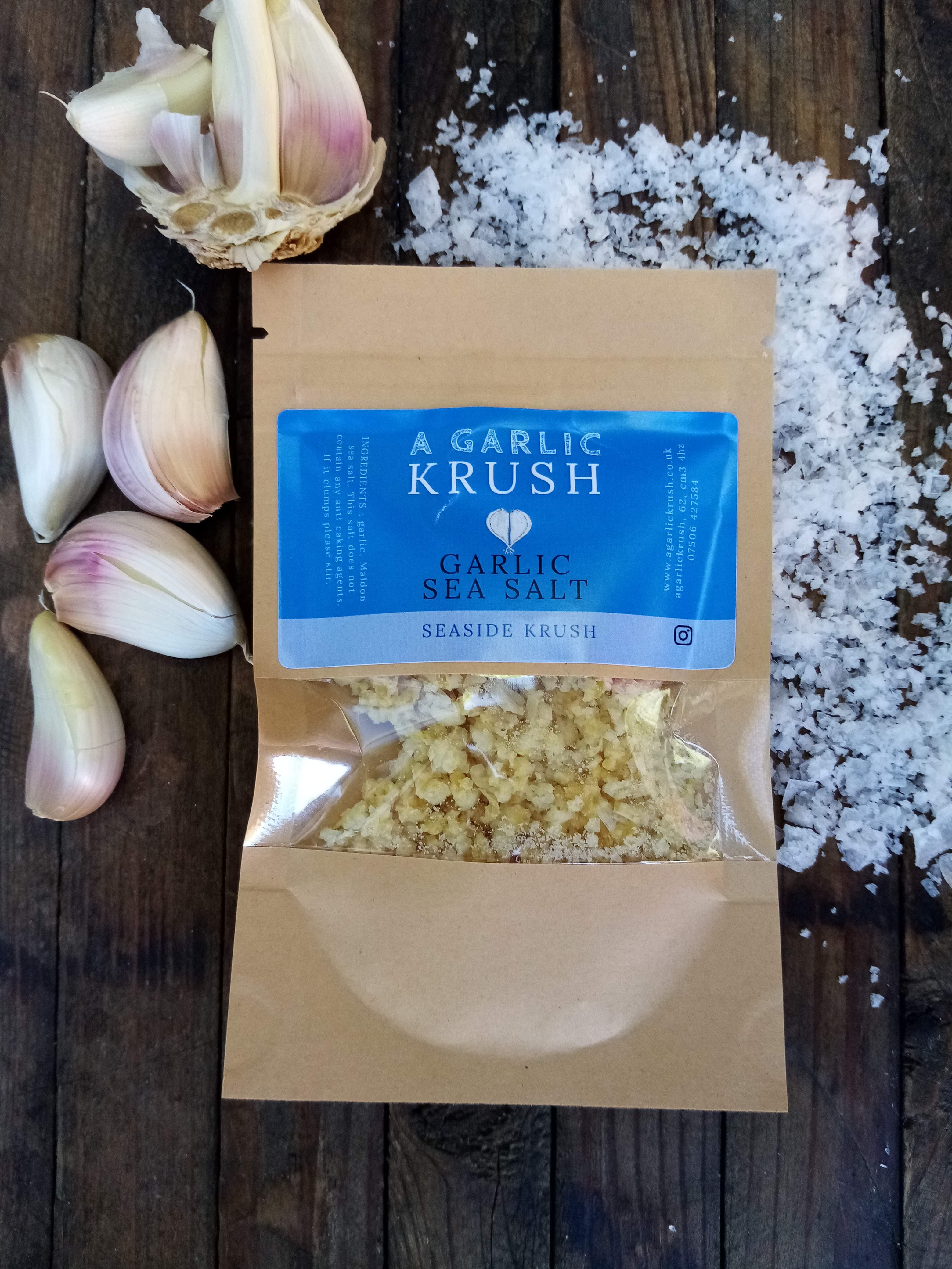 Garlic seasoning taster pack