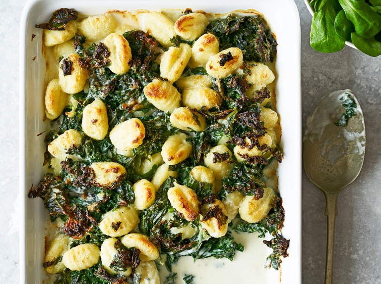 GNOCCHI WITH KALE AND DOLCELATTE