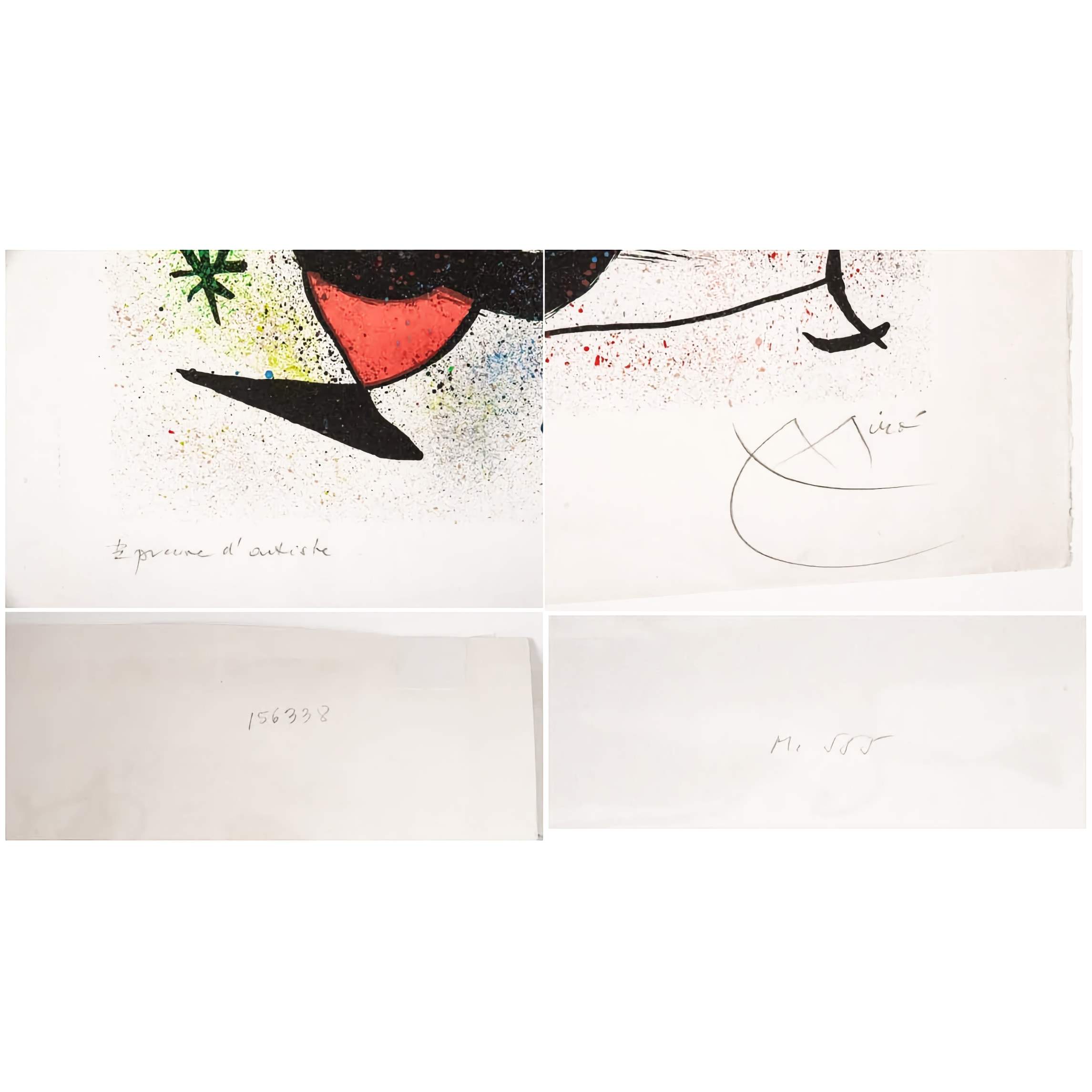 Joan Miro - Lithograph for the Los Angeles County Museum of Art