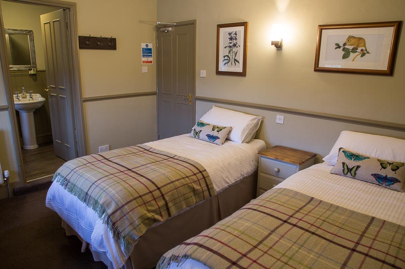 Twin Room with en-suite @ The Marquis of Lorne, Nettlecombe