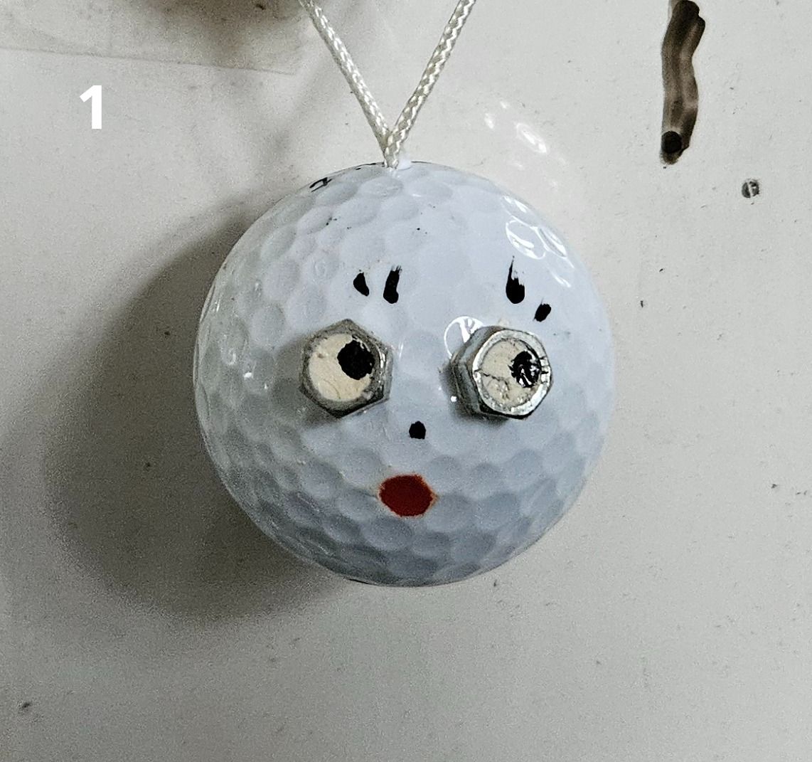 Golfie Keyring