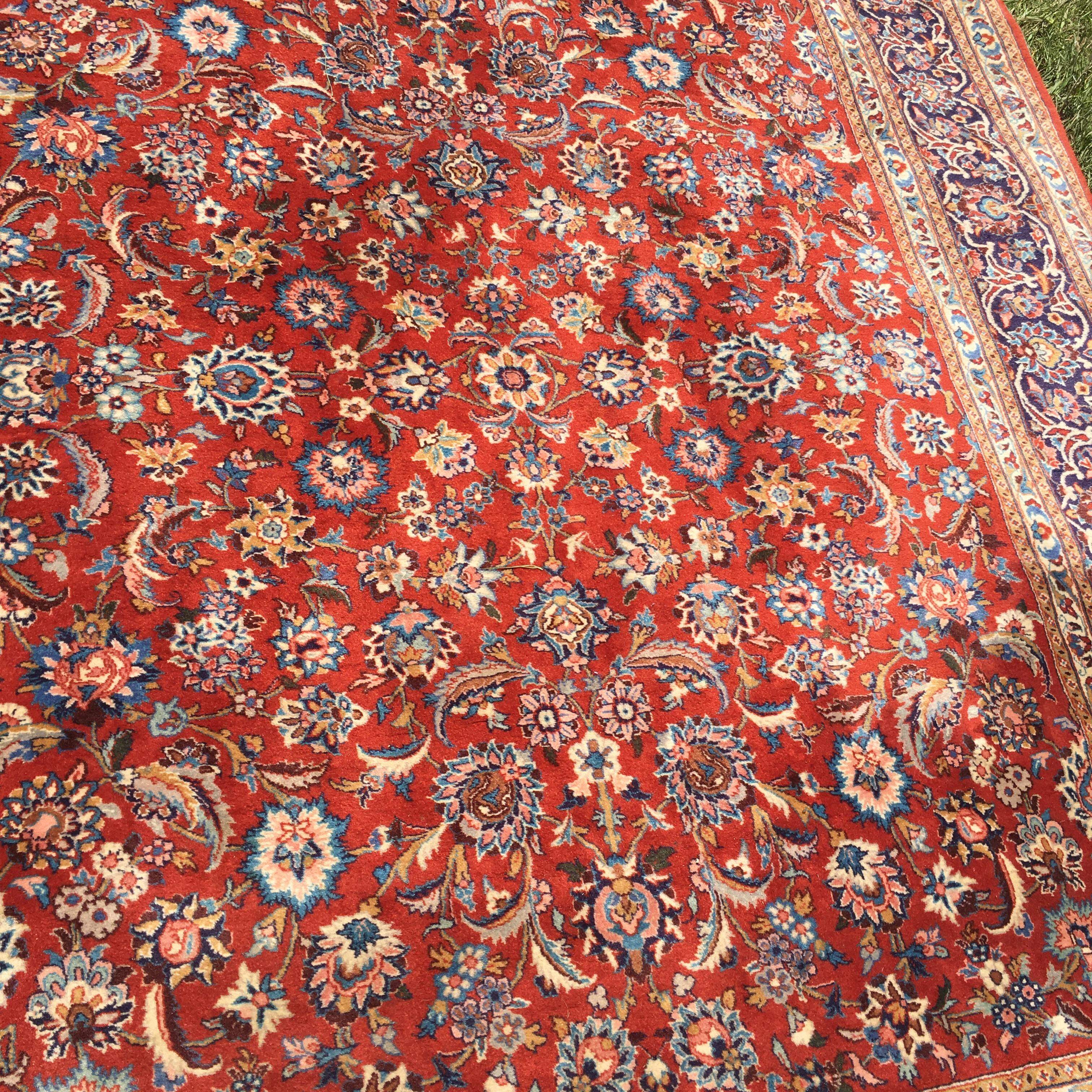 Superb Quality Handmade Kashan Rug from the 1960's