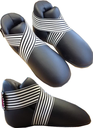 Martial Arts Sparring Shoes Combat Semi Contact Kick Boxing Cut Boots Taekwondo