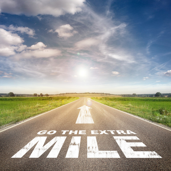 Customer service - Going the extra mile