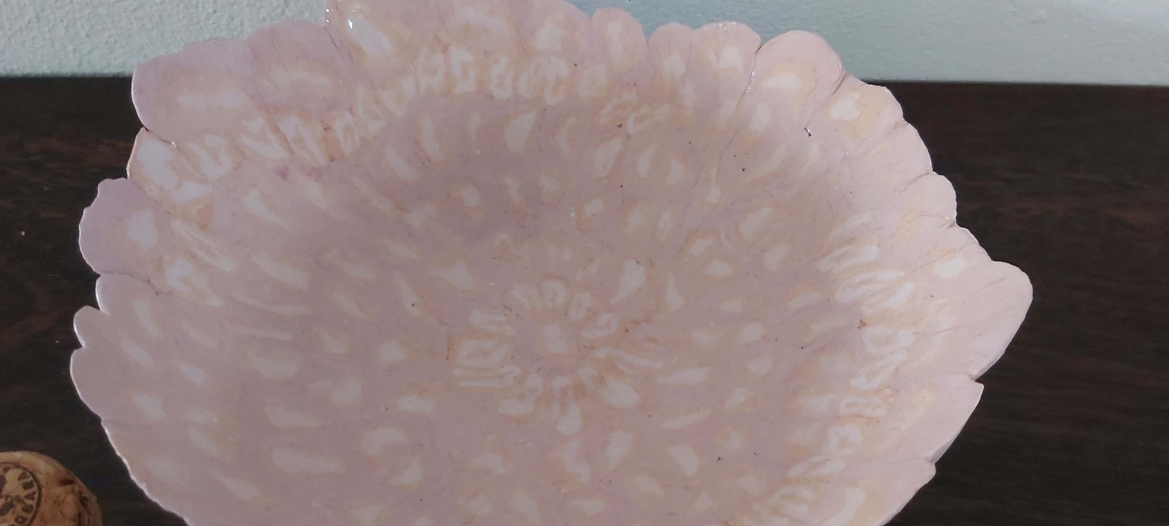 Porcelain nerikomi bowl