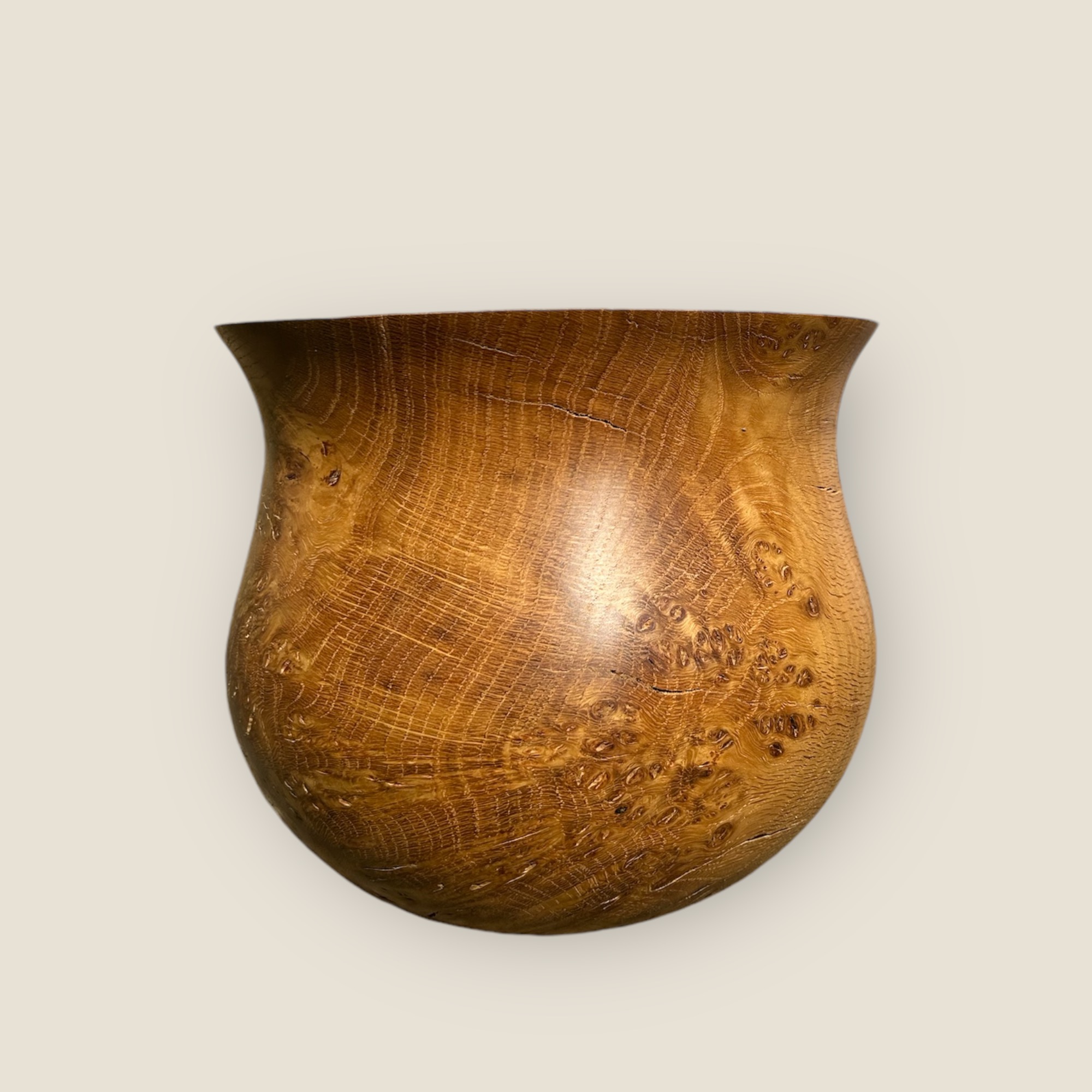 Oak Burr Bowl