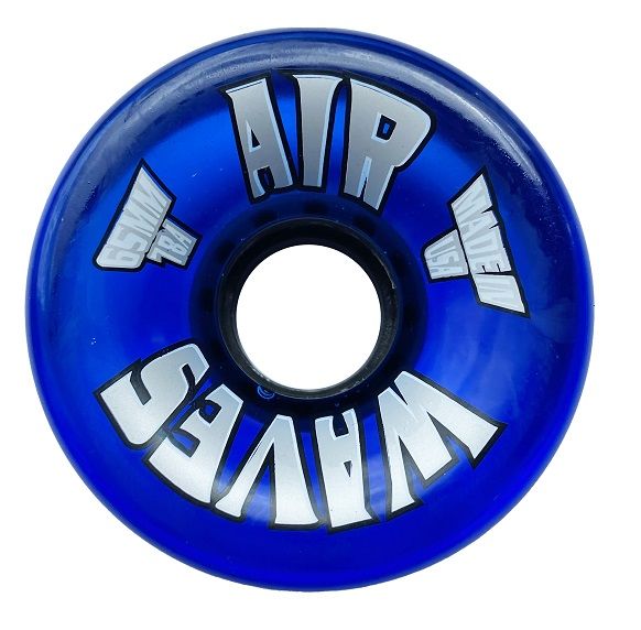 Air Waves Roller Skate Wheels Clear Blue Pack of 4 and 8 Get 10% Discount See Description