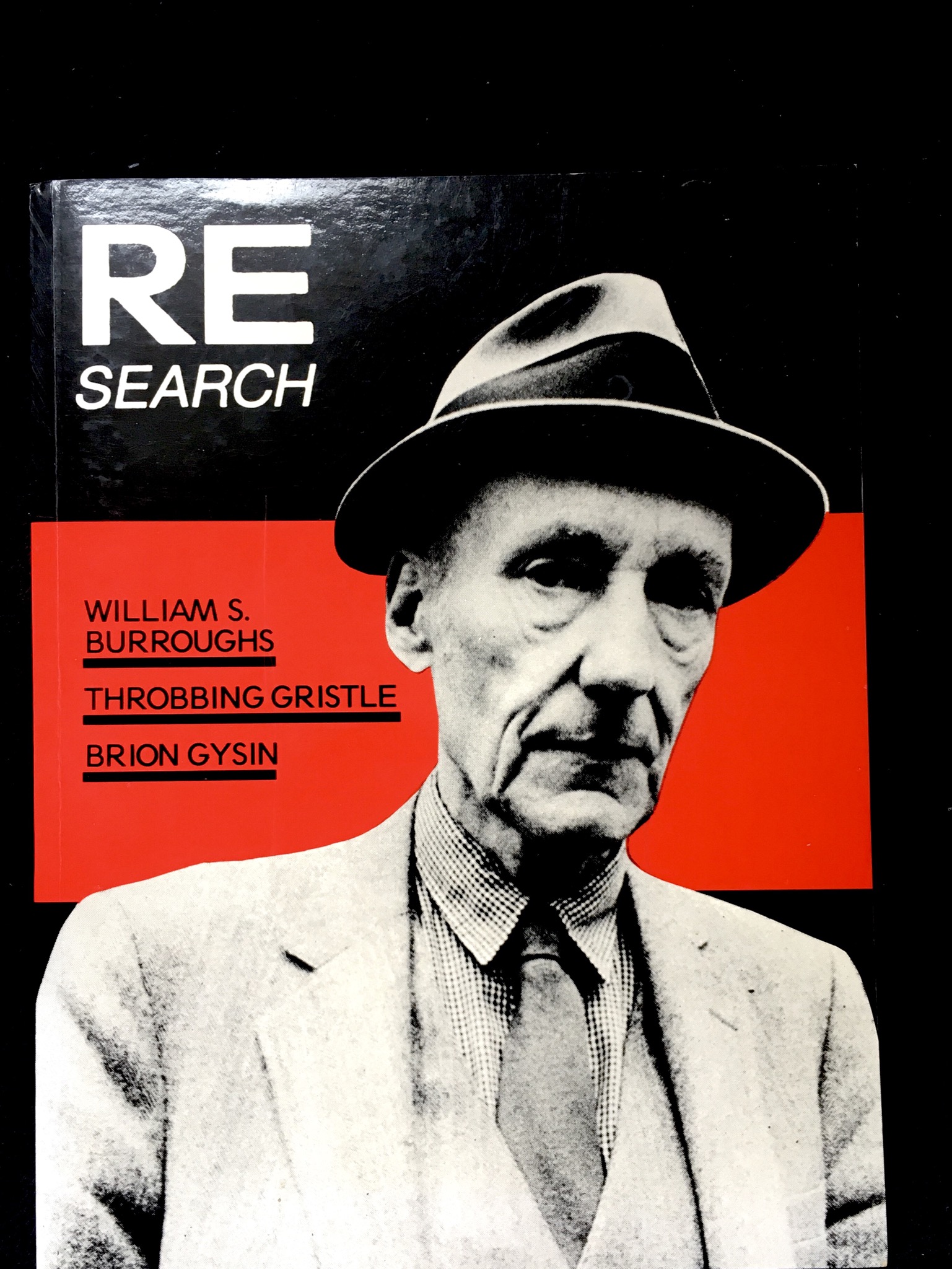 RE SEARCH William Burroughs Throbbing Gristle Brion Gysin, Signed by Genesis P-Orridge