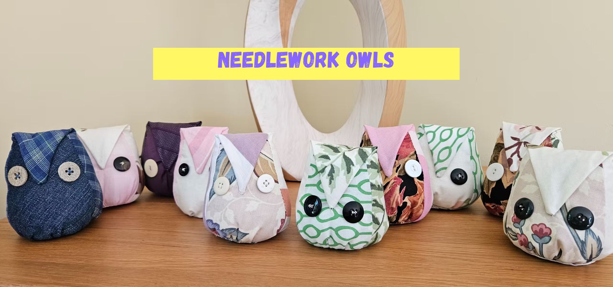 Needlework Owls