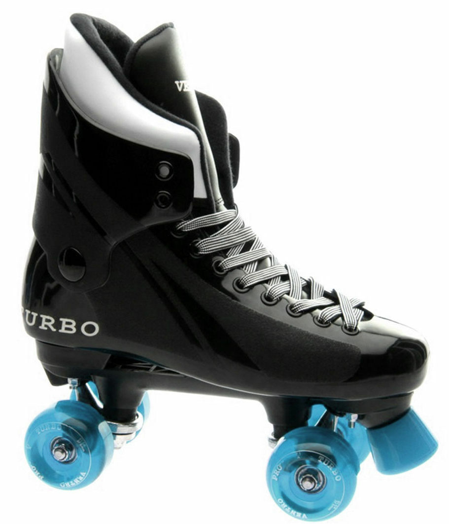 Ventro Pro Turbo Quad Roller Skate Colour: Black/Teal