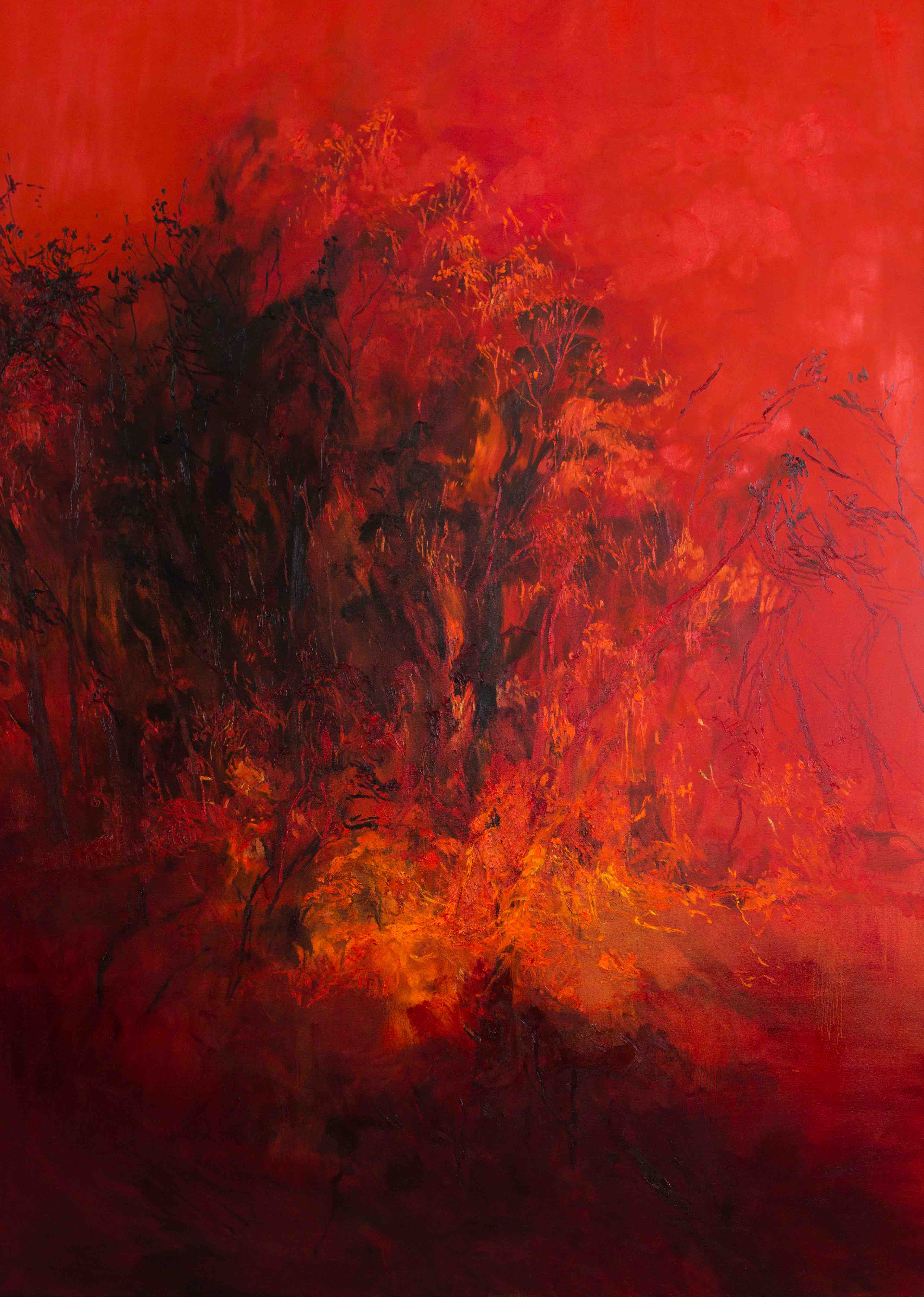 oil on canvas (180 x 131cm) private collection
