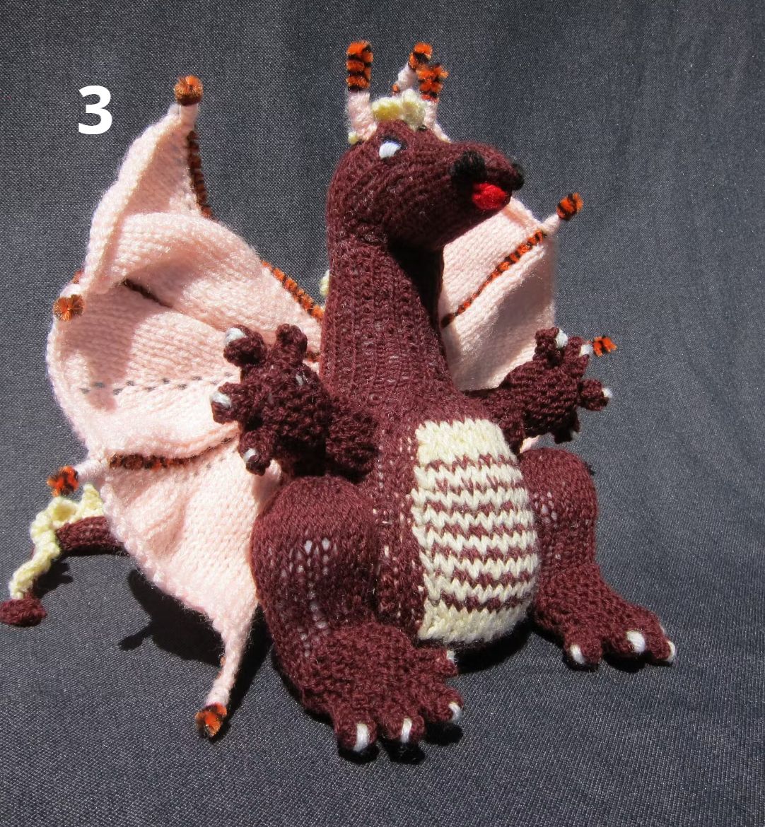 Knitted Magic Dragon