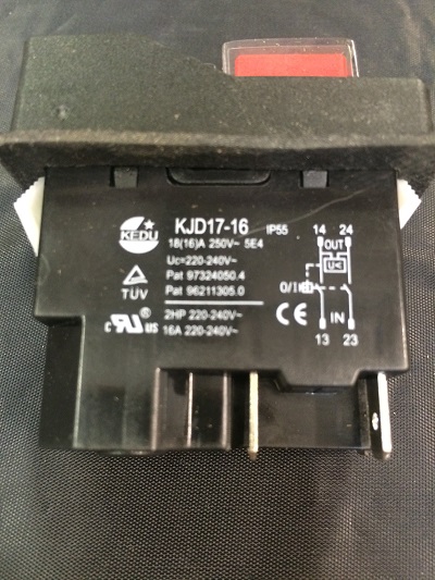 KEDU KJD17 NVR Switch 220-240v Uprated Version 4-pin