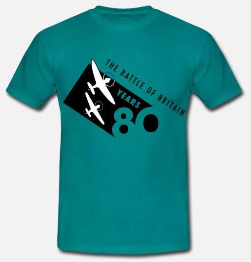 The Battle of Britain 80th Anniversary men’s t-shirt1: Size Large & XL