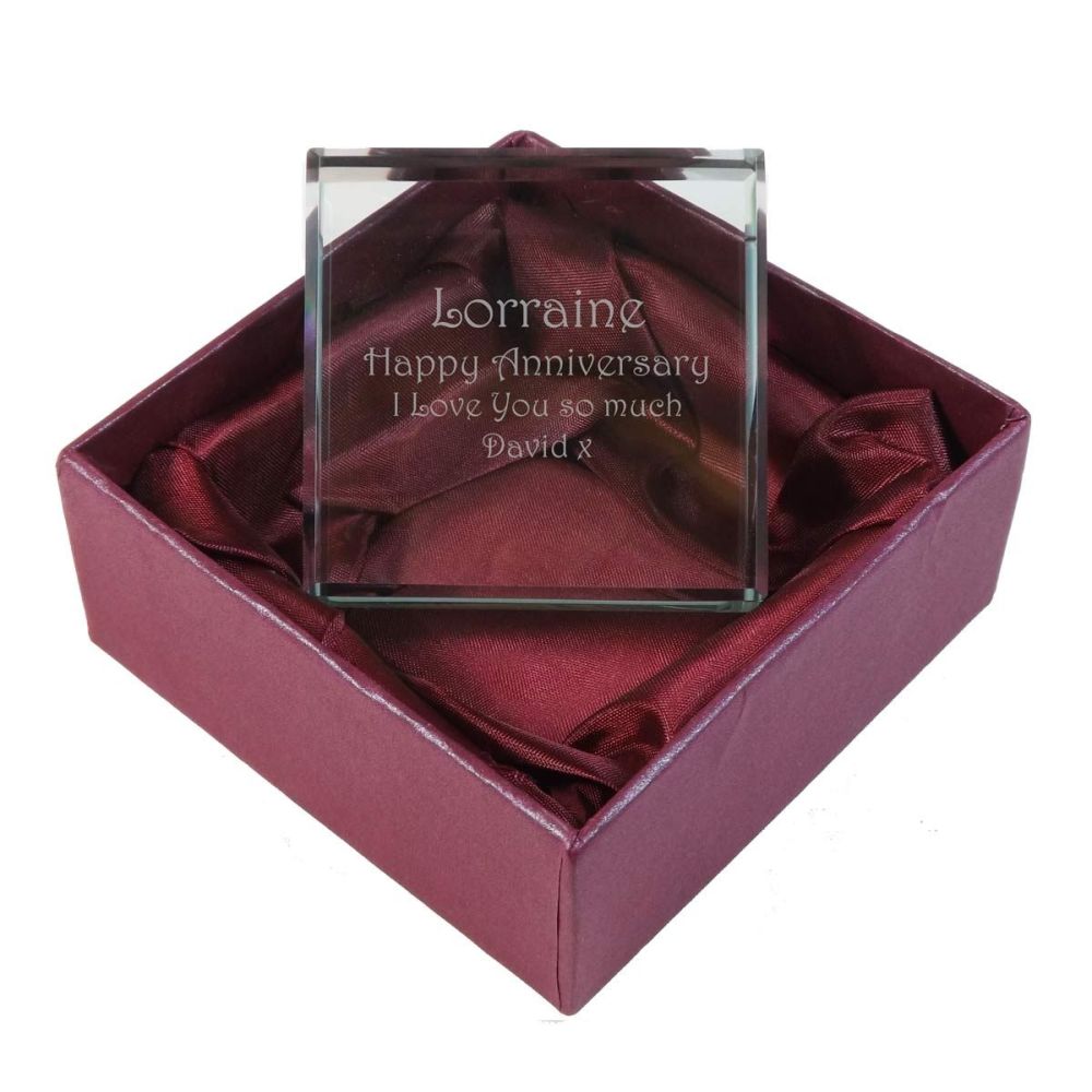 Square Paperweight 7.5cm