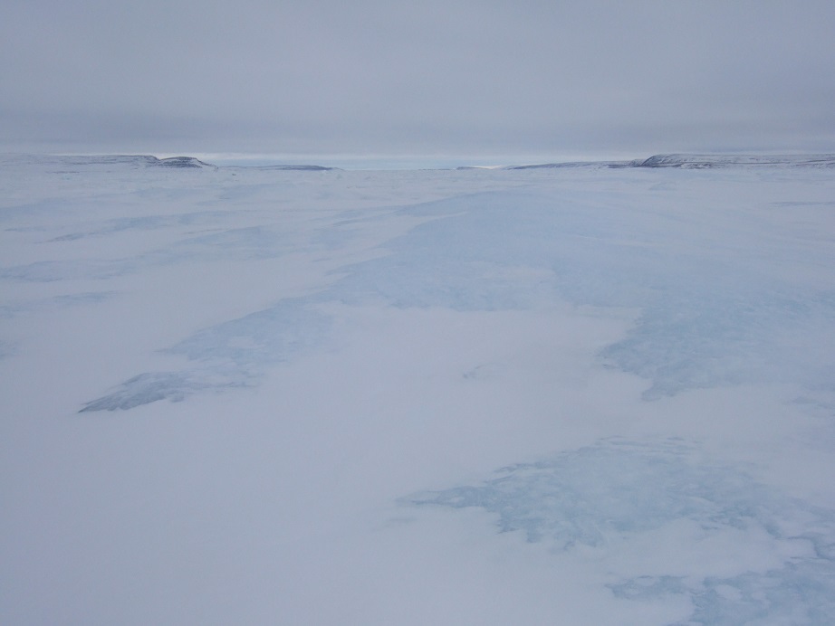 Images of navigating across the frozen sea ice!!