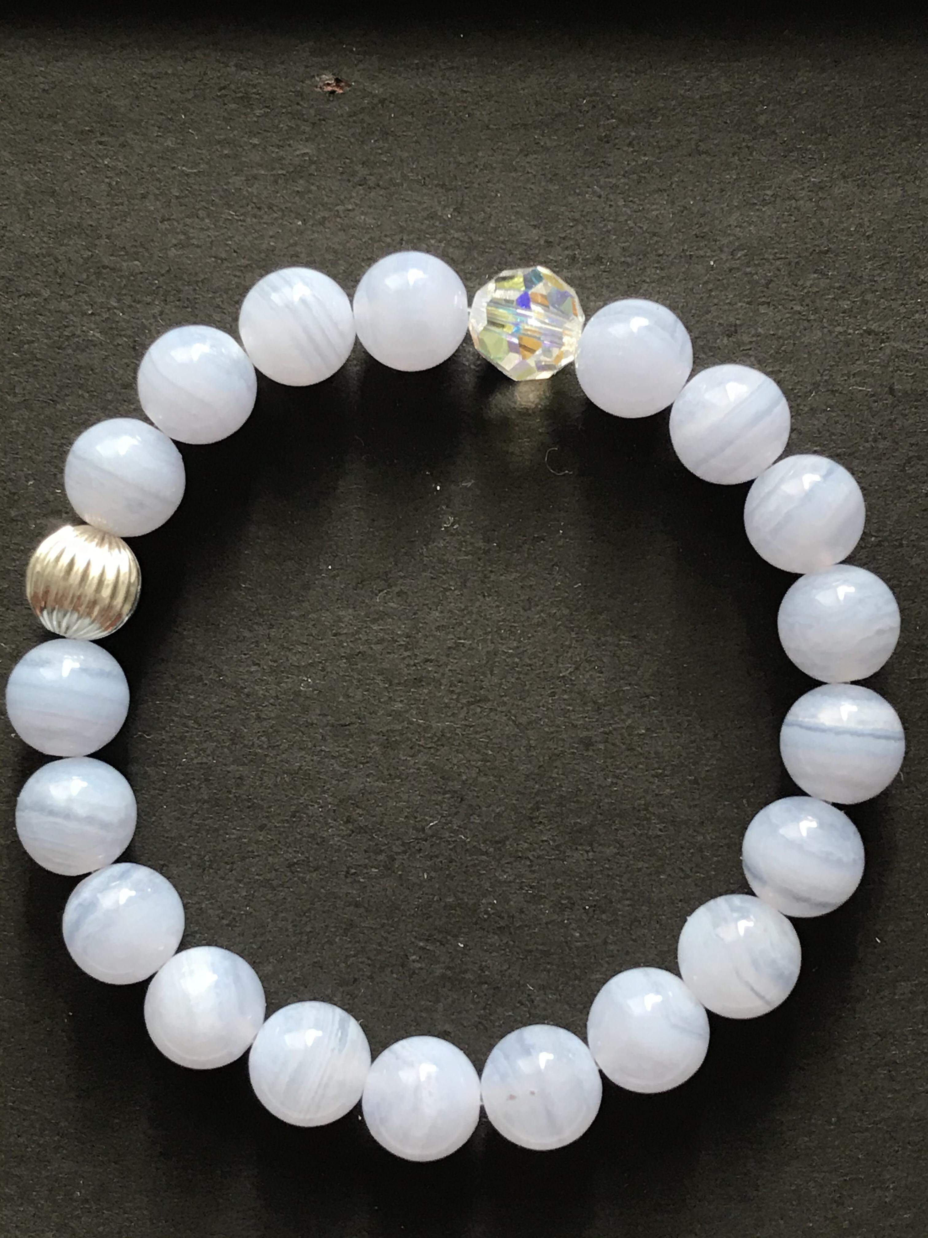 Blue Lace Agate Bracelet