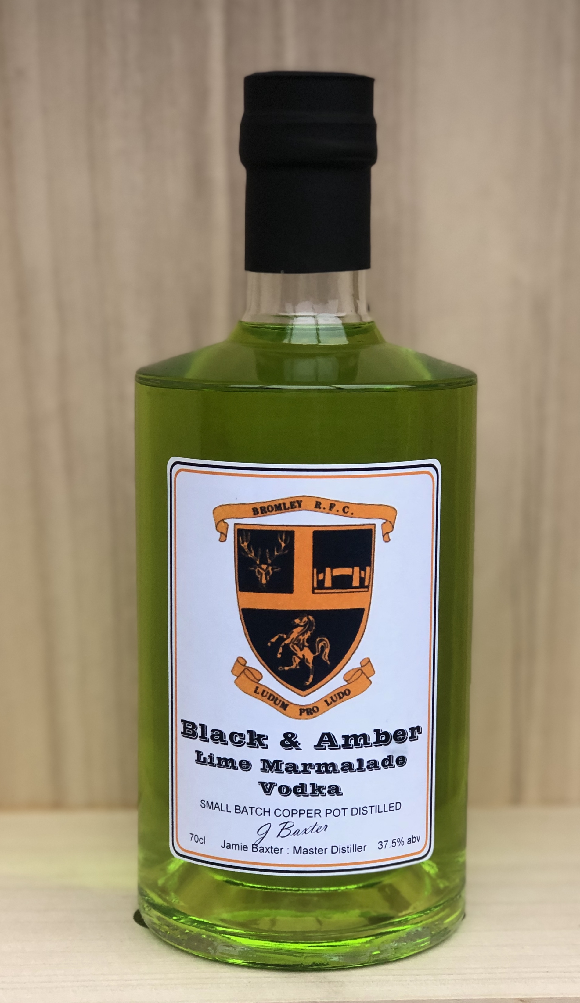 Bromley 'Black & Amber' Lime Marmalade Vodka'