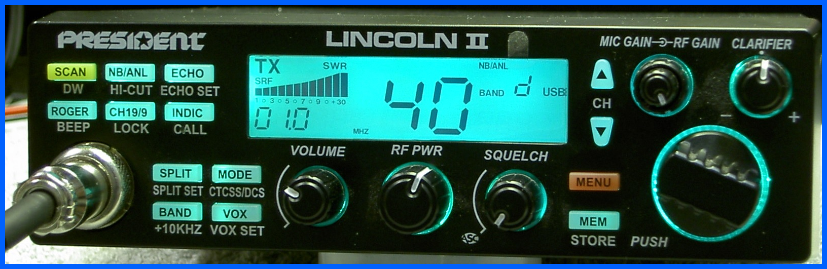 President Lincoln II CB Radio
