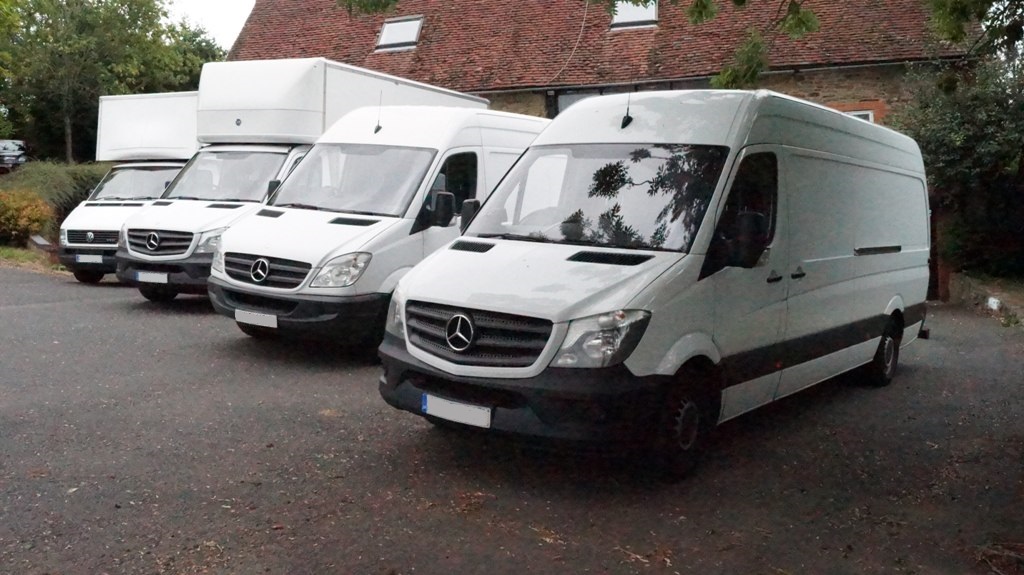 WHG Shropshire Removals vans