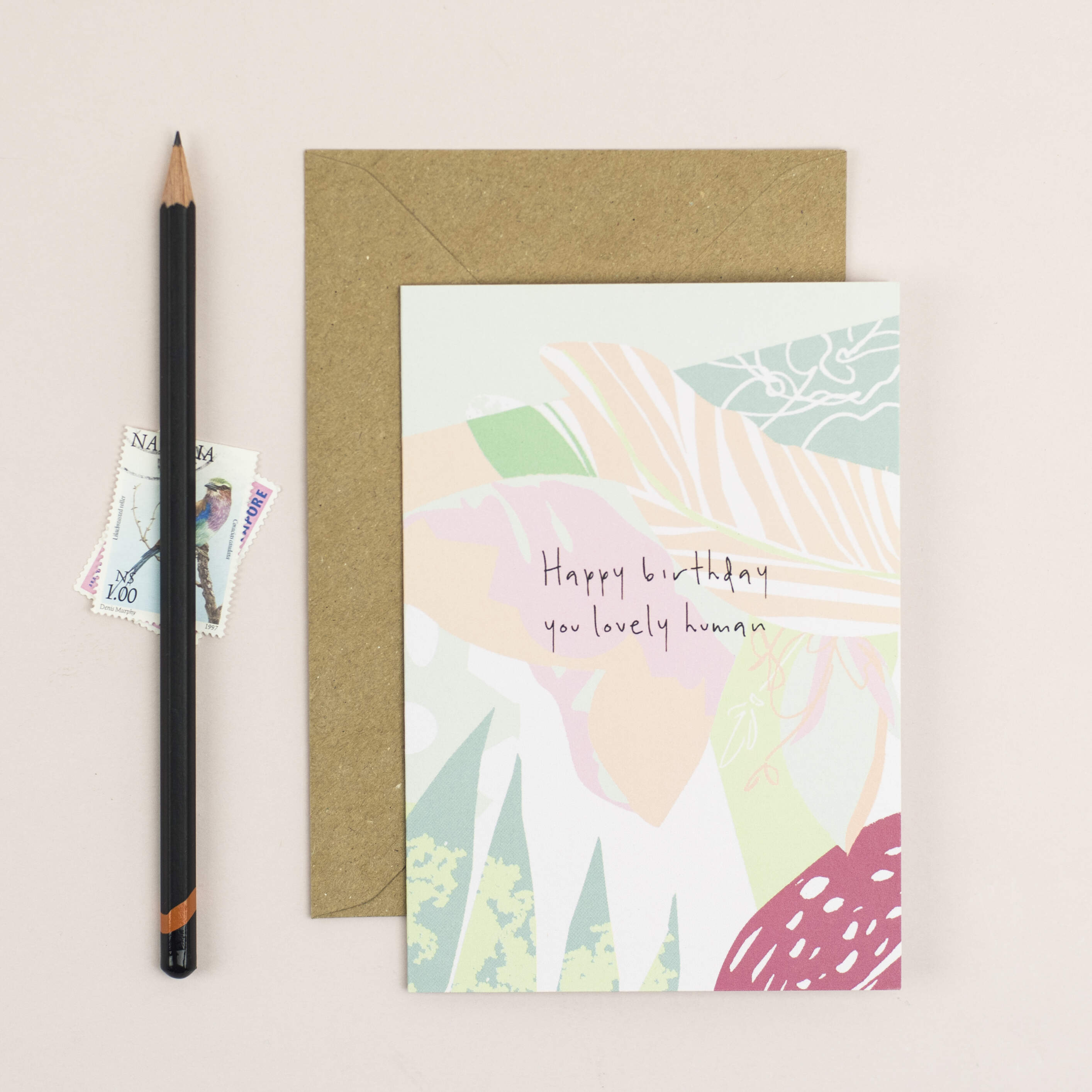 Happy Birthday you lovely Human Greetings card