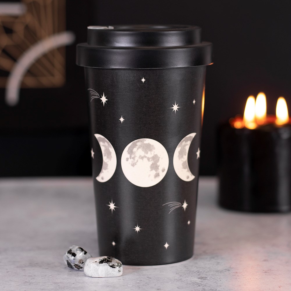 Eco Travel mug - Triple Moon