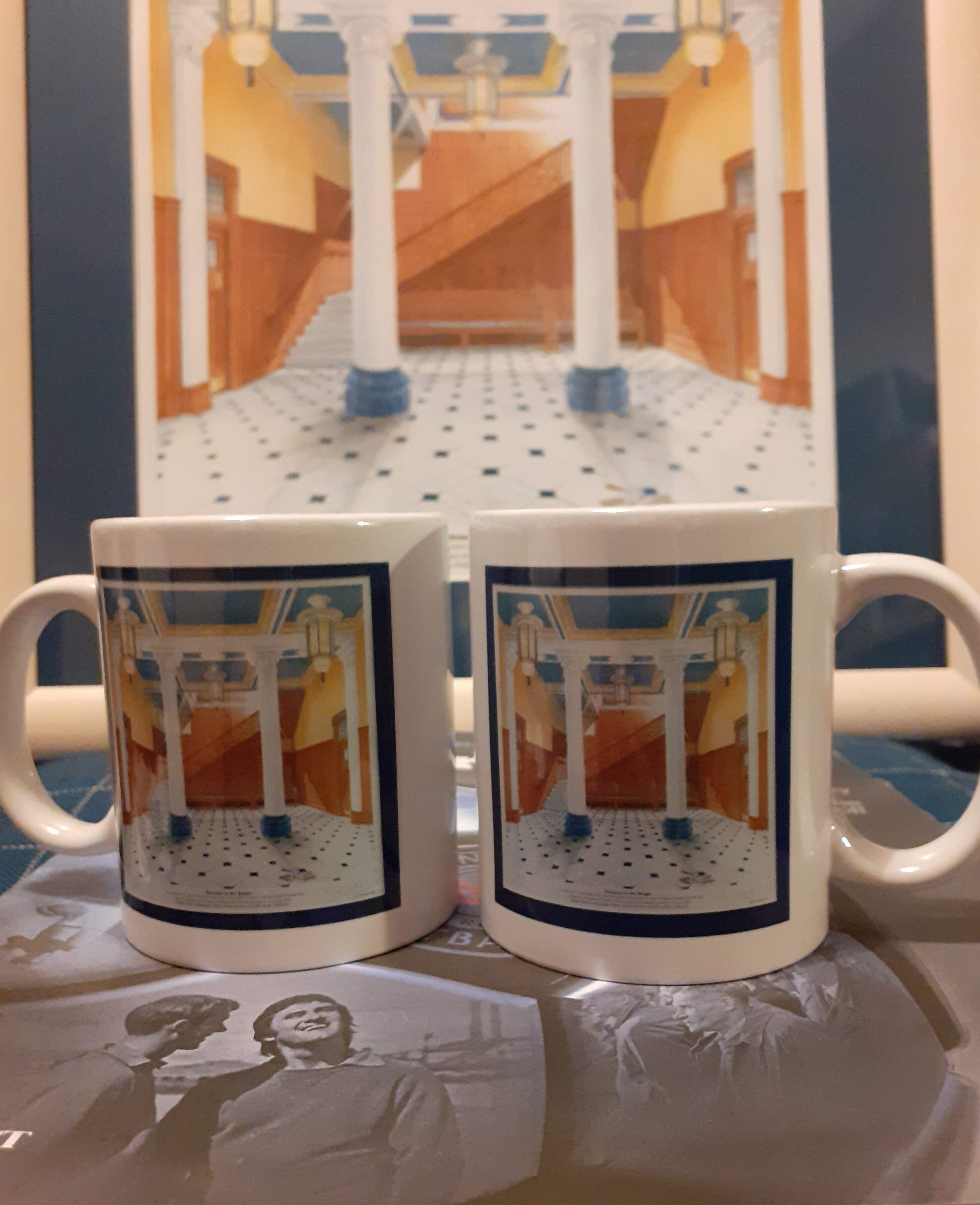 'Entrance to the Temple' coffee mugs