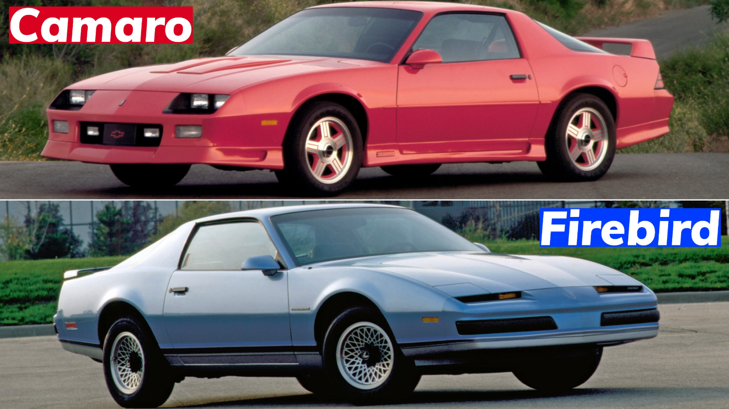 Third-Gen Chevrolet Camaro vs Pontiac Firebird: 3 Reasons Why the Chevy Was the Better Car