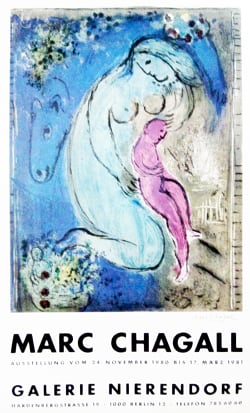 after Marc Chagall - Quai aux fleurs