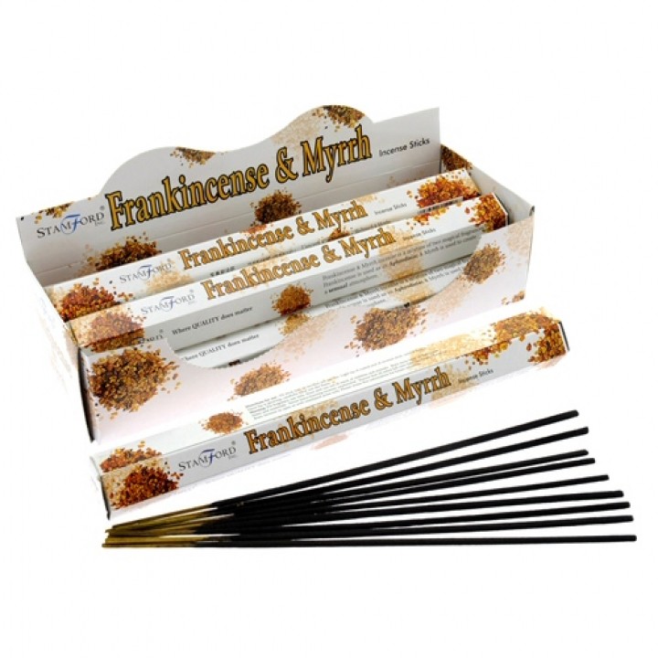 Frankincense & Myrrh Premium Incense Sticks - Approx 20