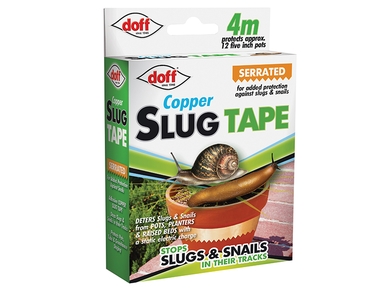 Doff Slug and Snail Adhesive Copper Tape 4M