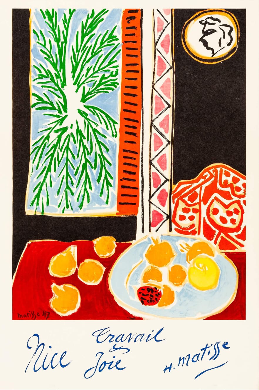 after Henri Matisse - Nice, travail et joie