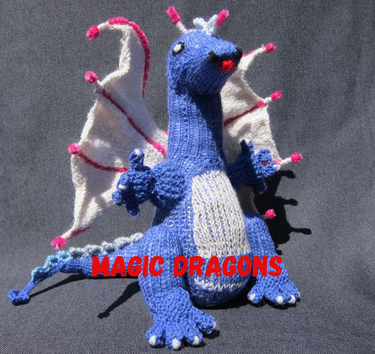 Knitted Magic Dragon