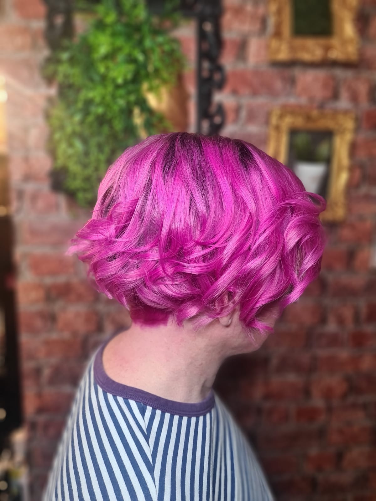 Another Client happy to go Pink for October
