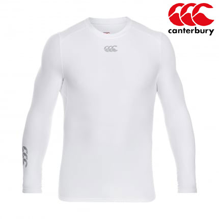 CANTERBURY BASELAYER Rugby-Football - COLD  WHITE 001- LONG SLEEVE Junior £ 19.99