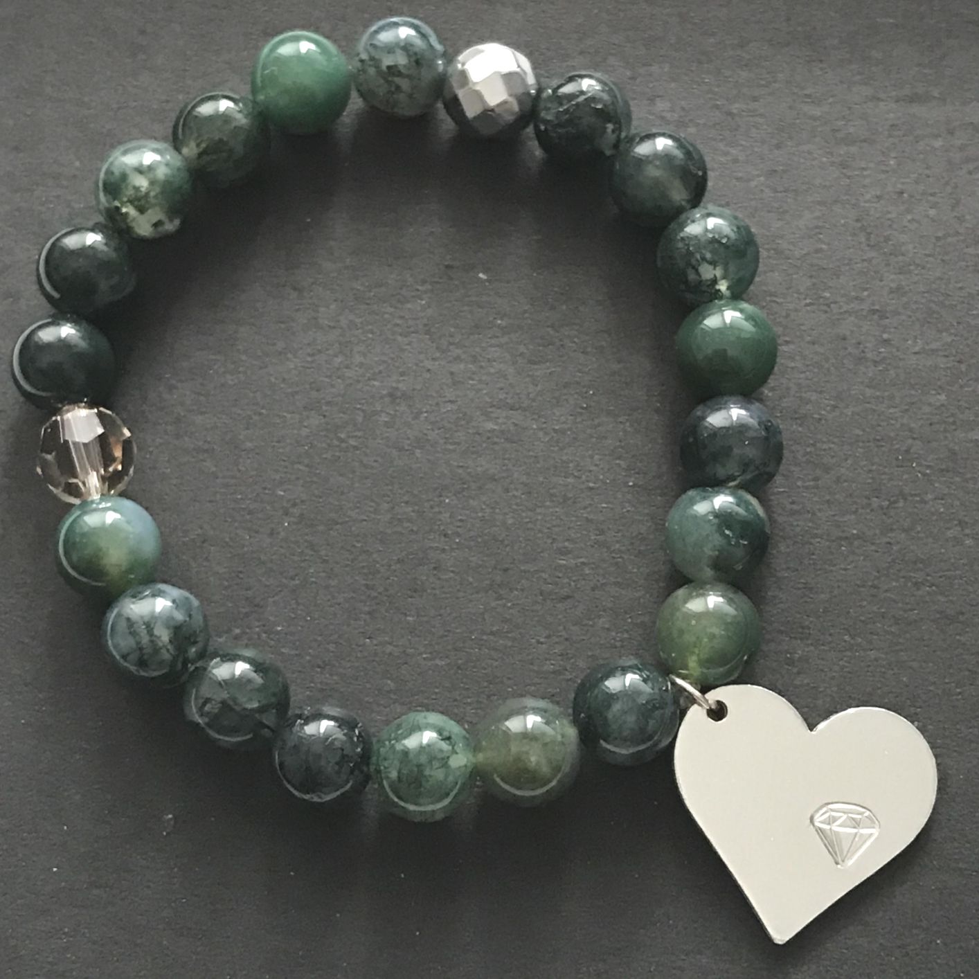 Moss Agate Bracelet