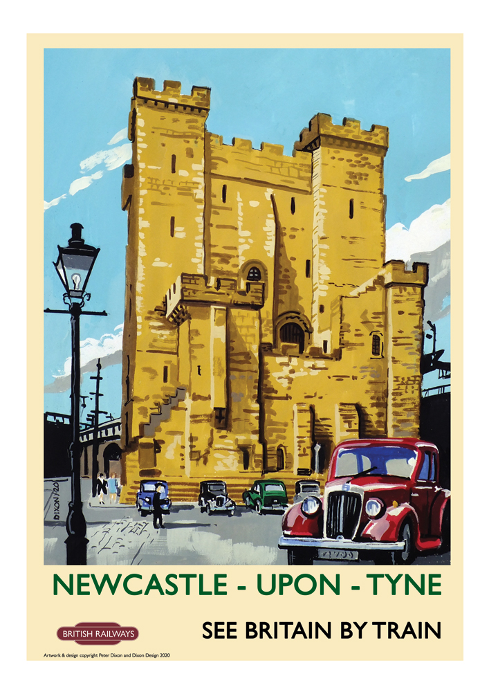 Newcastle, The Keep Poster