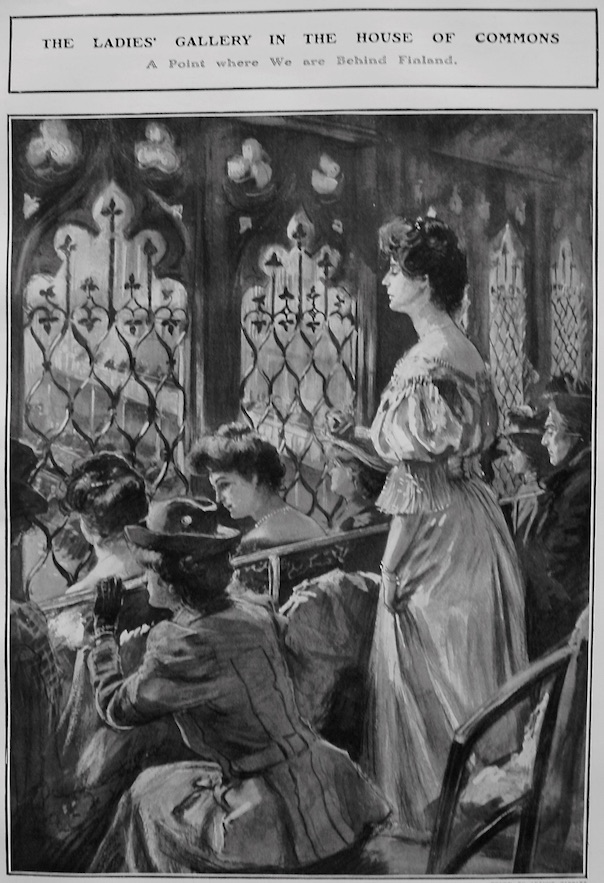 Why suffragettes targeted the Ladies’ Gallery of the House of Commons