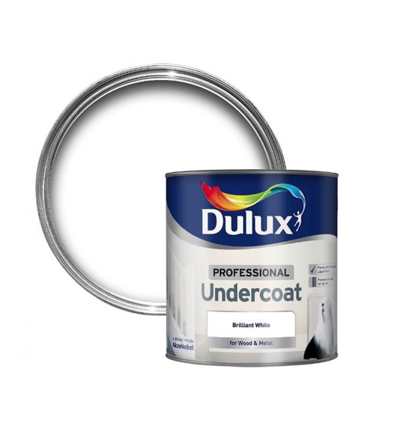 Dulux Undercoat Pure Brilliant White 1.25L