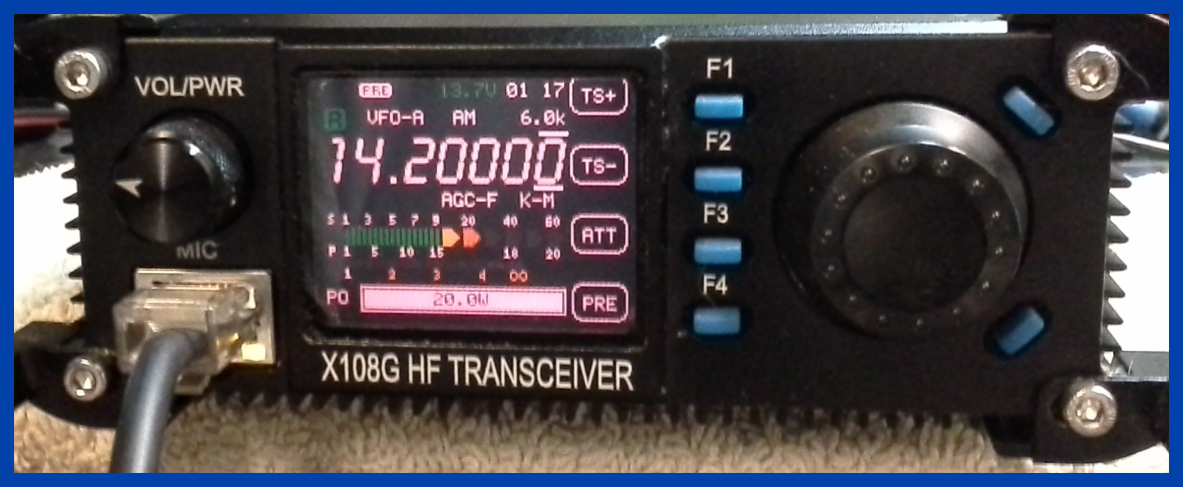 XIEGO - X108G Transciver Receiving